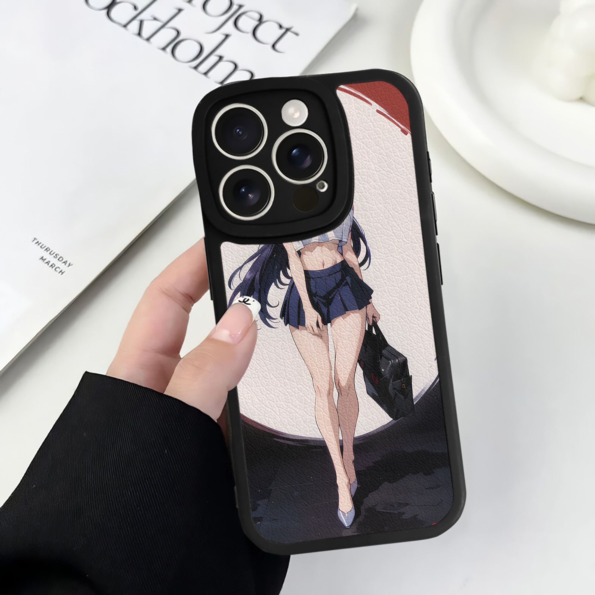 （画像用） EVA 新世紀エヴァンゲリオン 【iPhone 16シリーズ対応】シリコンスマホケース（レザー調） 材質：シリコン